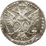 Russia 20 Kopecks 1769 СПБ-ТІ