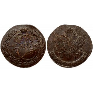 Russia 5 Kopecks 1796 КМ (R)