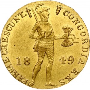 Russia Ducat 1849