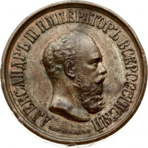 Medal 1882 All-Russian Exhibition in Moscow
