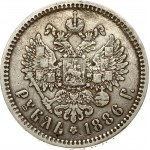 Russia Rouble 1886 АГ