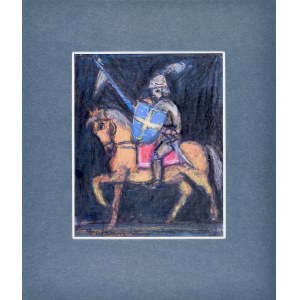 Eugeniusz TUKAN - WOLSKI (1928-2014), Knight on Horseback I