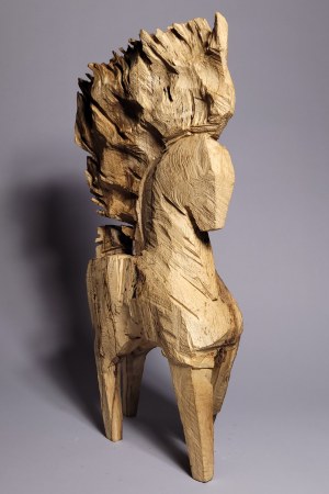 Zbigniew Bury, Koń (Drewno, wys. 52 cm)