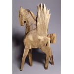 Zbigniew Bury, Pegasus (Wood, height 46 cm)
