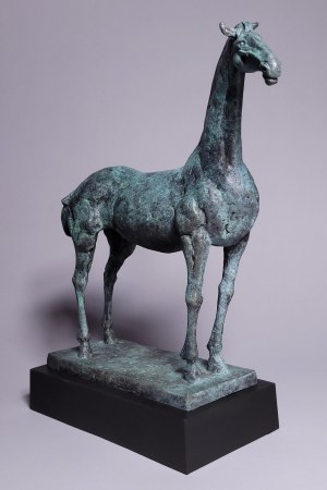 Robert Dyrcz, Koń (Brąz, wys. 34 cm)