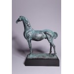 Robert Dyrcz, Pferd (Bronze, Höhe 34 cm)