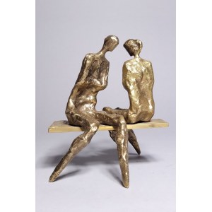 Slawomir Micek, Bank (Bronze, H 19,5 cm)