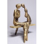 Slawomir Micek, Bank (Bronze, H 19,5 cm)