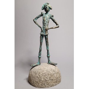 Krzysztof Brzuzan, Chwat (Bronze, height 48 cm)