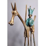 Paul Erazmus, Kleiner Prinz zu Pferd (Bronze, Höhe 53 cm)