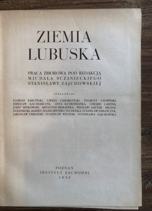Praca Zbiorowa, Ziemia Lubuska 1950 r.