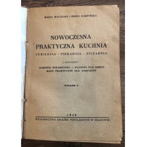 Irena Karpinská, Moderná praktická kuchyňa 1949.