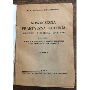 Irena Karpińska, Nowoczesna praktyczna kuchnia 1949 r.