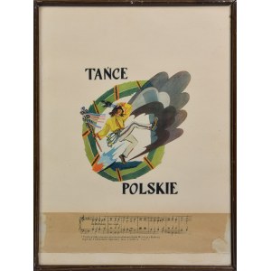 Zofia STRYJEŃSKA (1894-1976), Poľské tance - obal portfólia