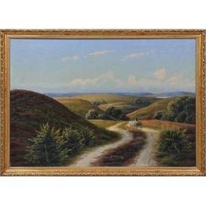 Aage JESSEN (1876-1961), Landschaft mit Staffage