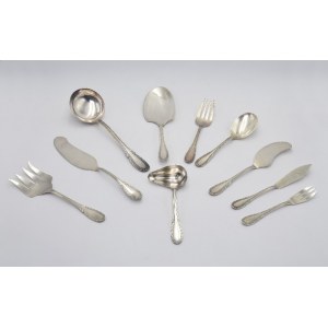 Bruno WISKEMANN et al, Table centerpiece set - 10 items