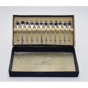 Set of 12 coffee spoons