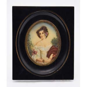 Portrait of a woman - miniature