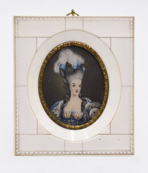 The lady of the court of Louis XV