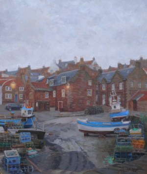 Michał Janicki, Morning w Crail Harbour, 2018