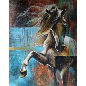 Kamila Karst, Copper horse, 2018