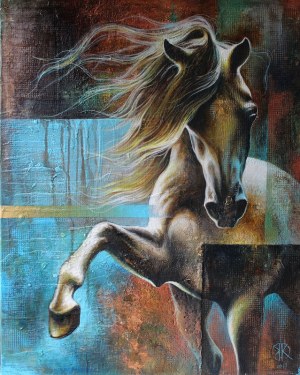 Kamila Karst, Copper horse, 2018