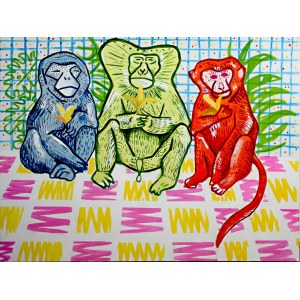 Marysia Jagłowska, Monkeys, 2017