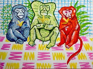 Marysia Jagłowska, Monkeys, 2017