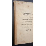 Katalog der Diözese von Włocławek und Kalisz 1878