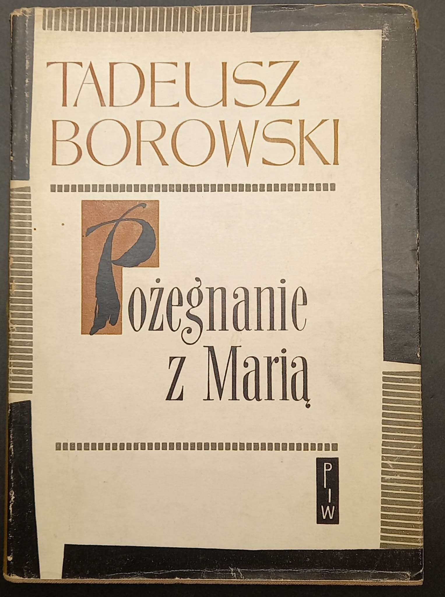 Tadeusz Borowski Pożegnanie z Marią Wybór opowiadań il. Linke - Aukcja
