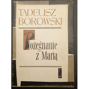 Tadeusz Borowski Abschied von Maria Eine Auswahl von Kurzgeschichten il. Linke