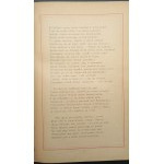 Adam Mickiewicz Pán Tadeusz Jubilejné vydanie Rok 1898 il. Andriolli