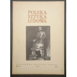 Polska Sztuka Ludowa Dwumiesięcznik rok 1952 Zeszyty Nr 1-6