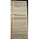 Nariadenie zaručujúce čiastočné oslobodenie od trestu v prípade oneskoreného odovzdania zbraní, munície a výbušnín z 5. januára 1917. Piotrków