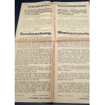 Rozporządzenie gwarantujące częściowo uwolnienie od kary w razie spóźnionego oddania broni, amunicyi i środków wybuchowych z dnia 5 stycznia 1917 r. Piotrków