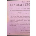 Bekanntmachung über die Bedeckung von Privatstuten durch staatliche Hengste Piotrków 1916r.