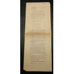 Brief an die Vorstände der Freiwilligen Feuerwehren 1929.