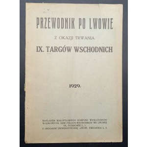 Reiseführer für Lviv anlässlich der 9. Ost-Messe 1929.