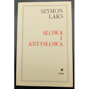Szymon Laks Slova a protislova