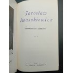 Jarosław Iwaszkiewicz Opowiadania zebrane Band I-III Ausgabe I