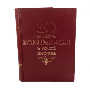 20th Anniversary of Communication in Poland Reborn [1939] [leather binding].