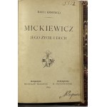 Konopnicka Maria, Mickiewicz jego życie i duch [1899][Półskórek]