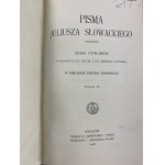 Słowacki Juliusz, Pisma Juliusza Słowackiego. T. 1-6 [Półskórek]