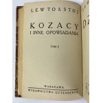 Tołstoj Lew, Kozacy i inne opowiadania t. I-II (1 wol.) [1928]