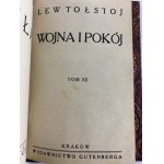 Tolstoj Lev, Vojna a mír, svazky I-XII [6 svazků][1930].