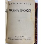 Tolstoj Lev, Vojna a mier, zväzky I-XII [6 zväzkov][1930].