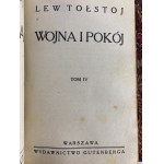 Tolstoj Lev, Vojna a mier, zväzky I-XII [6 zväzkov][1930].