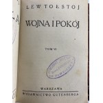 Tolstoj Lev, Vojna a mír, svazky I-XII [6 svazků][1930].