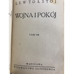 Tołstoj Lew, Wojna i Pokój t. I-XII [6 wol.][1930]