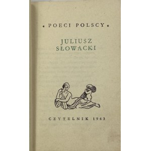 Słowacki Juliusz, seria Poeci Polscy